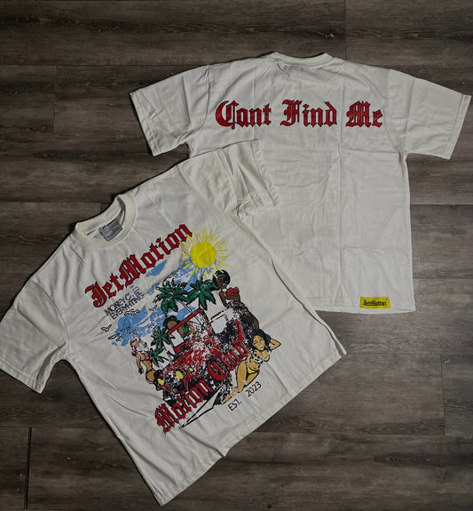 Cant Find Me Tee (RED)