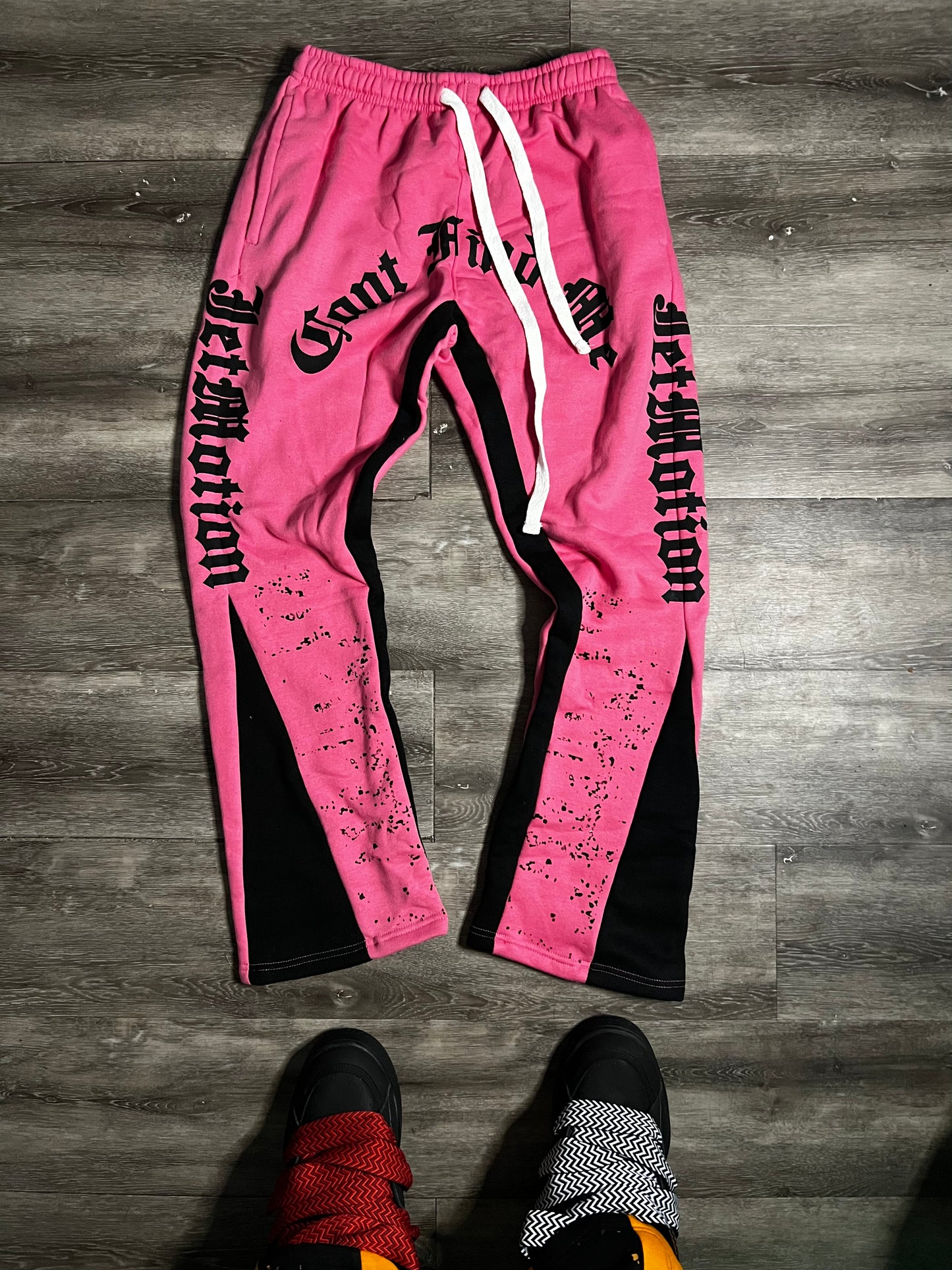 Cant Find Me Flared Pants (PINK)