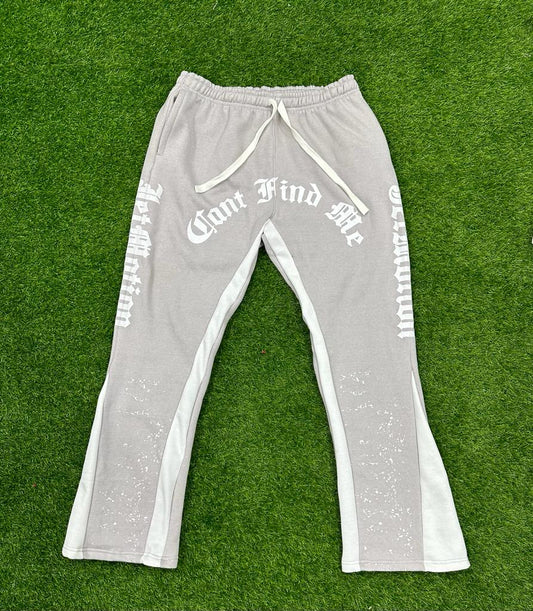 Cant Find Me Flared Pants (GREY)